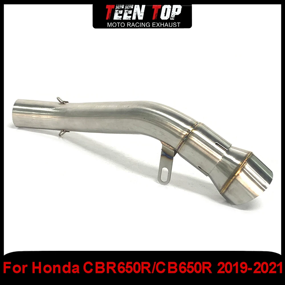 

For Honda CBR650R CB650R Exhaust Middle Link Pipe Motorcycle Escape Stainless Steel CBR650F 2014-2018 Exhaust Connection Pipe