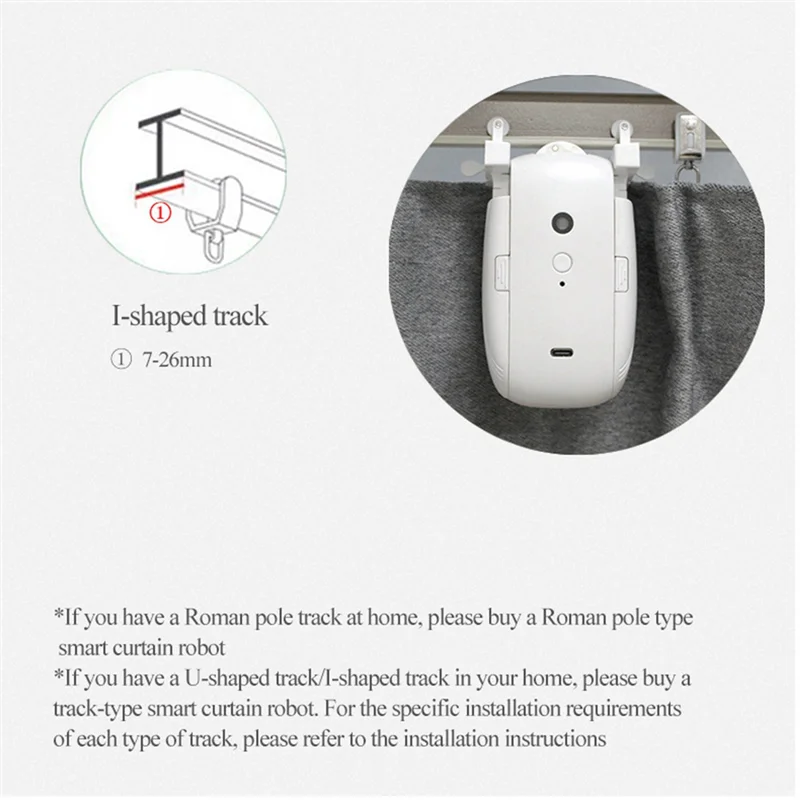 -MEOF Dual TUYA สมาร์ท WiFi ผ้าม่านหุ่นยนต์ T/U-Rail แทร็กอัตโนมัติผ้าม่านเปิดรีโมทคอนโทรลผ้าม่านมอเตอร์ Smart Life