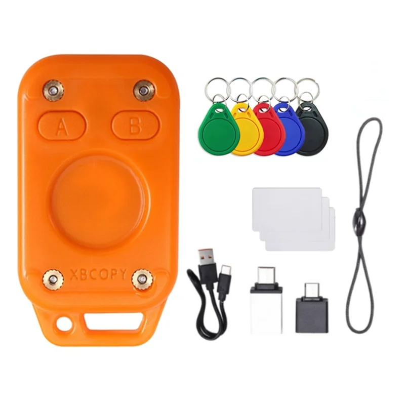 

【PROMOTION】Restart Chameleon V2.0 RFID Emulator 125Khz 13.56Mhz Reader 5UID Keychain With 3CUID White Card Chameleon Ultra Dupli