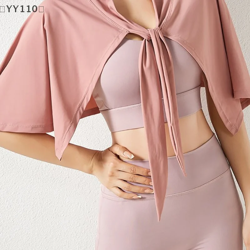 YY110⚡oga Sport cinturino lungo Cover Up Scialle Sciarpa Allenamento Tennis Gonna corta per le donne Danza Gonna avvolgente esterna Prevenire l'esposizione