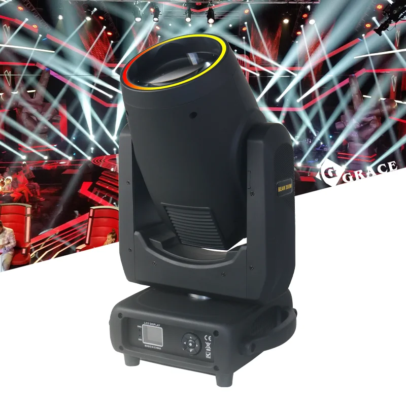 Igracelite  Beam 380 Moving Head New Arrival 20R 3in1 With Ring Effect  Stage Lighting Dj Lights for Night Club Wedding Party