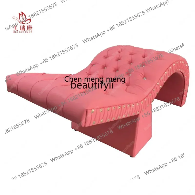 ss8617 Beauty Salon Facial Bed Body Massage Massage Couch Curve Eyelash Tattoo Embroidery Massage Bed