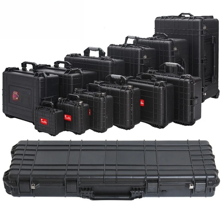 Waterproof, moisture-proof and shockproof instrumentation and equipment toolbox Multifunctional portable protective box Hardware