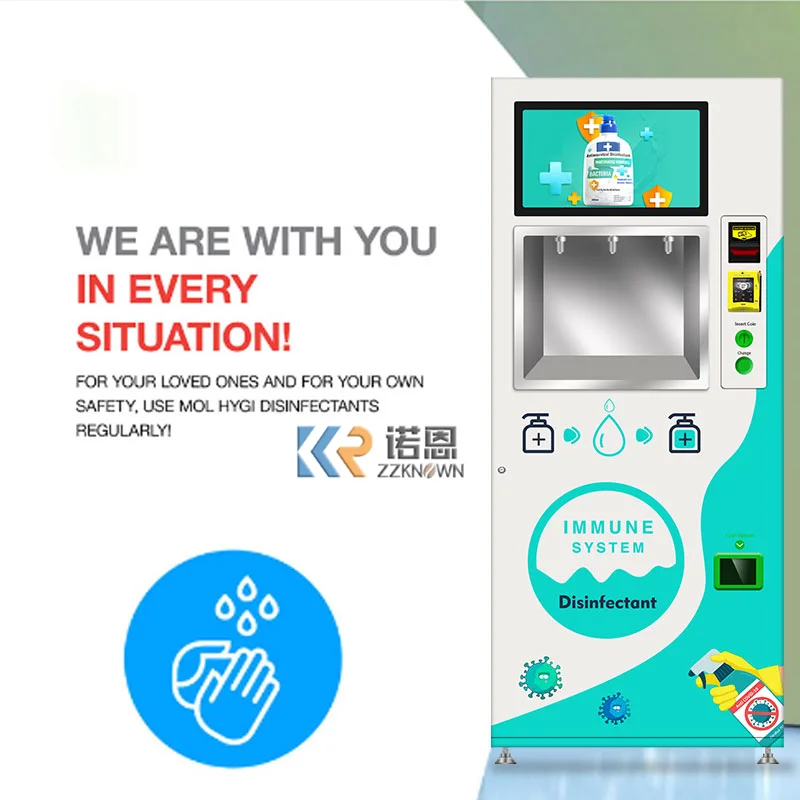 Liquid Detergent Vending Machine Laundry Handwashing Fluid Custom Self Vending Machines Vendor Liquid Dispensers