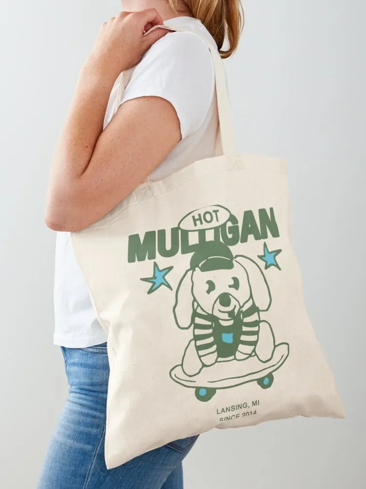 Hot Mulligan Merch S8 Dog Shirt Tote Bag Canvas shoulder bag sac pour femme Woman shopper bag