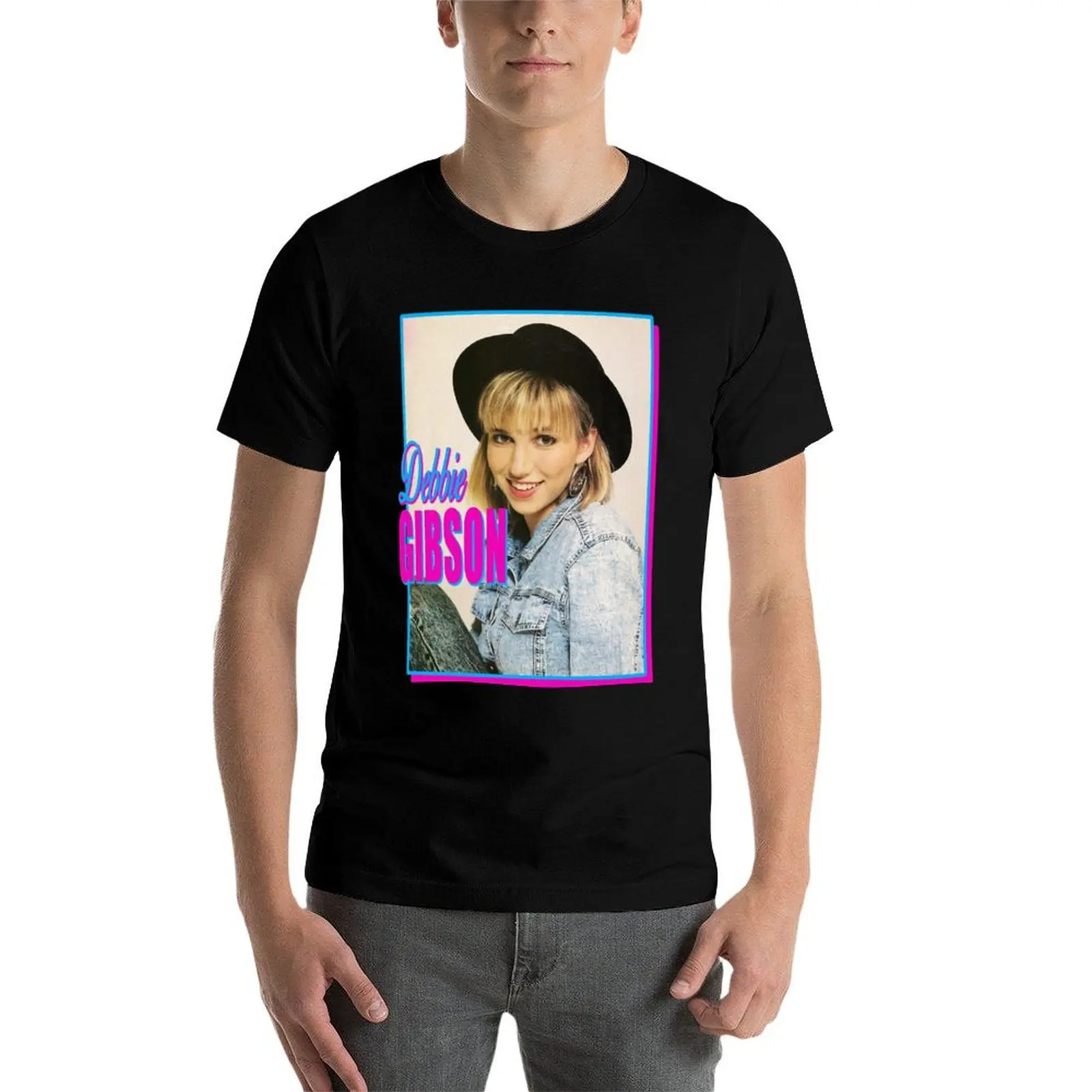Debbie Gibson T-Shirt Trendy Casual Short Sleeve Shirt - view 4