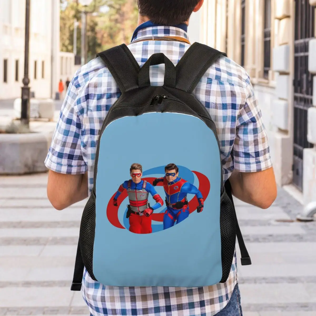 Henry Danger - Action Log Backpack Student Boys Girls BookBag School Bag Laptop Shoulder Bags