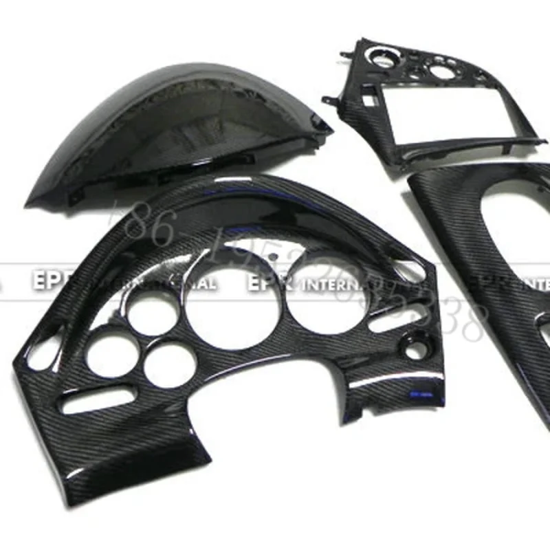 for Mazda  RX7 FD3S Carbon Interior Kits (4pcs) LHD Original Cup Hole  Sport Design (Will Need Work Fitting) (USA Warehouse