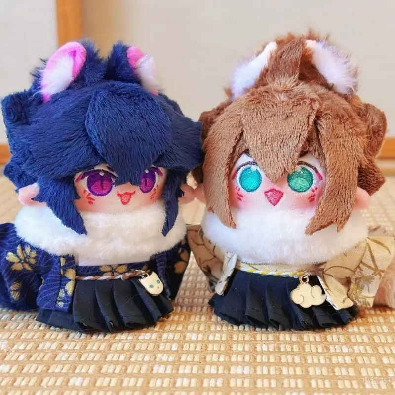 Gefüllte Anime 10 cm Aotu World Ray Anmicius Seestern Körper Baumwolle Puppe Rucksack Anhänger Schlüsselanhänger Ornament oder Kinder Geburtstagsgeschenk