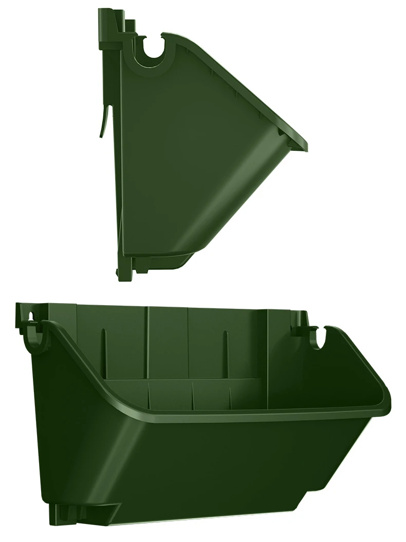 

Horticultural plastic planting pots garden plant hanging containers vertical green planting boxes plant wall hanging flower pots