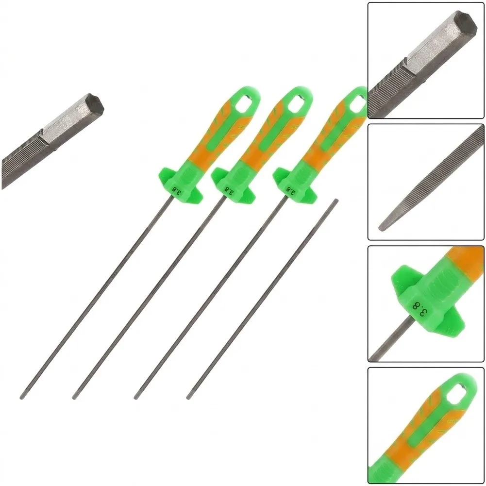 For Forestry Maintenance Hexagonal for chainsaw File Power Saw Filer Power Tool Accessory 4.5mm Precise Six-sided Shape