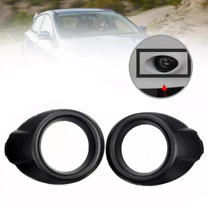 

1Pair Car Front Bumper Fog Light Lamp Cover Frame Bezel Shell Hood 6400D571 For Ford Focus 3 Mk3 2012 2013 2014 Car Accessories