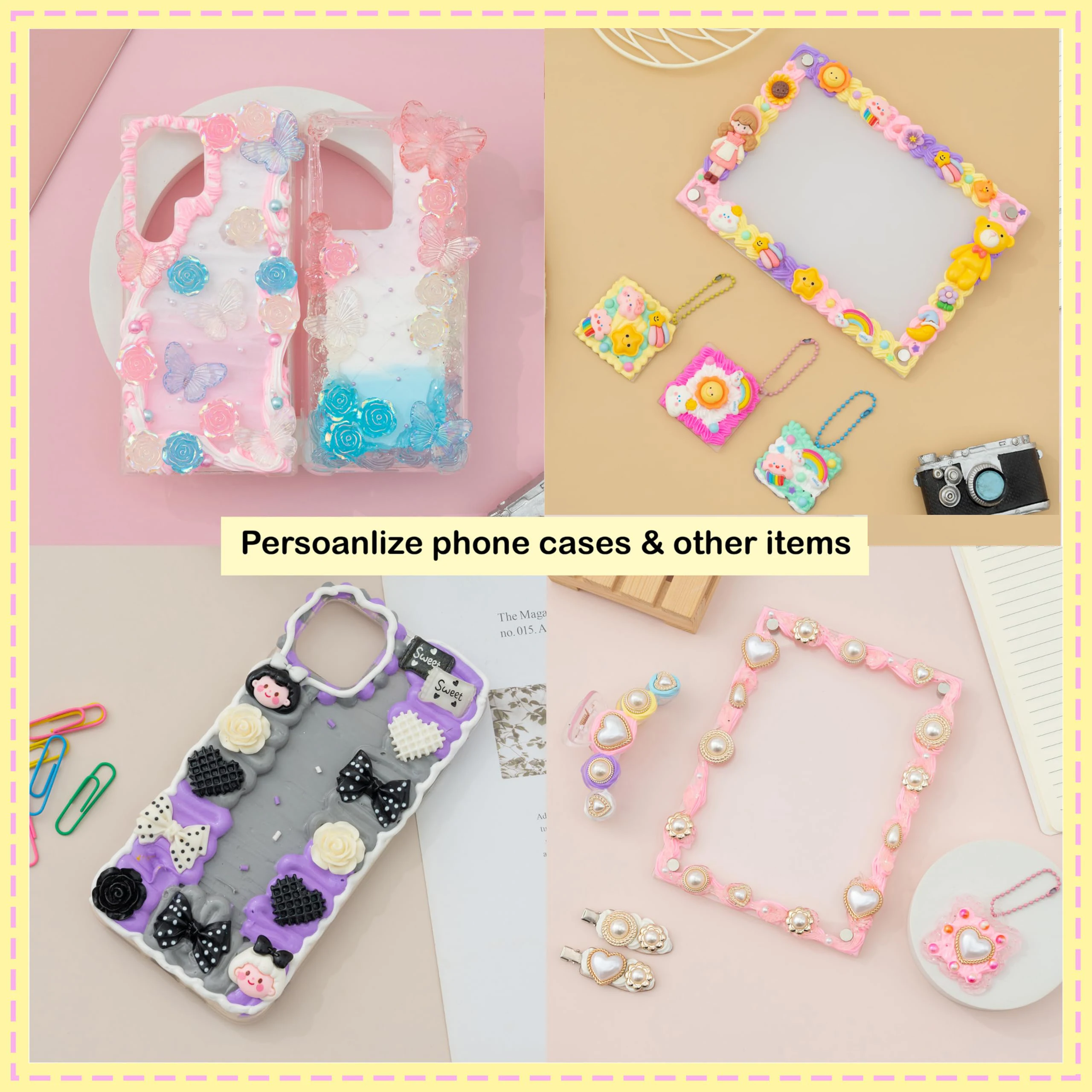 70g Starry Sky Imitation Cream - Resin Art Phone Case ulasan dan harga