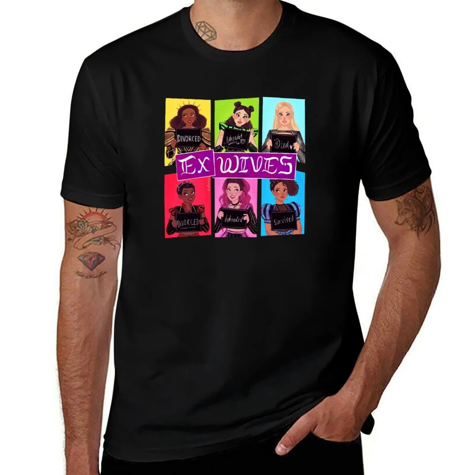 

Ex Wives T-Shirt Durable Work Wear T-Shirt