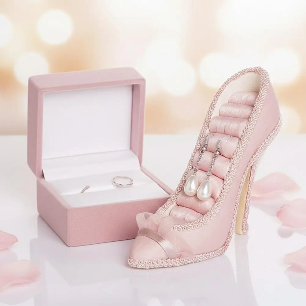Creative Sofa Jewelry Rack Model High-heeled Shoes Earring Necklace Ring Jewelry Holder Stand Display Organizer Jewelry Gift ﻿