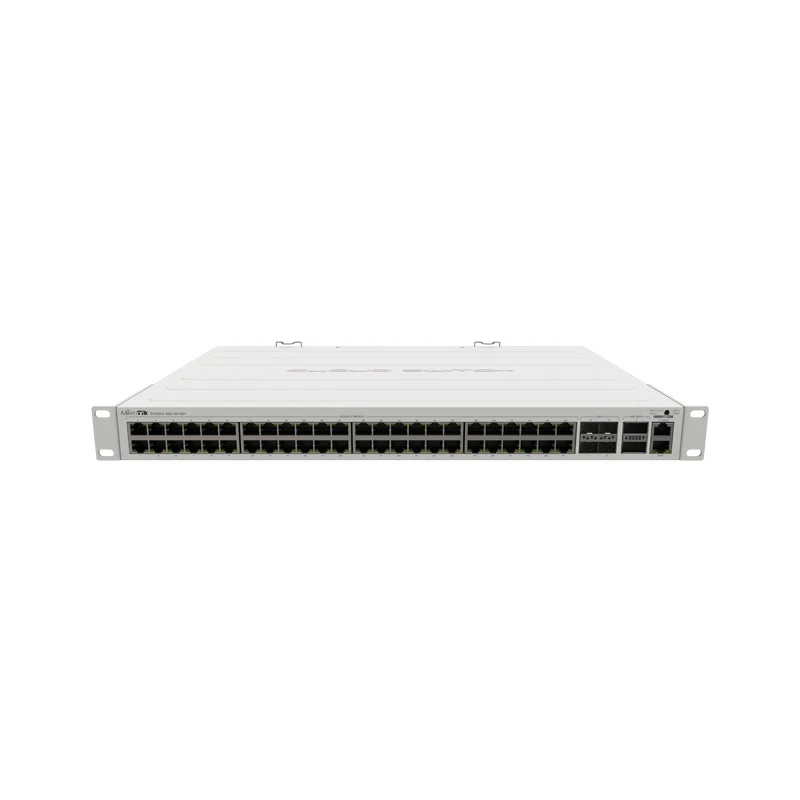 цена MikroTik CRS354-48G-4S+2Q+RM Switch 48x10/100/1000 Ethernet Ports, 4x10G SFP+ Ports, RouterOS / SwitchOS