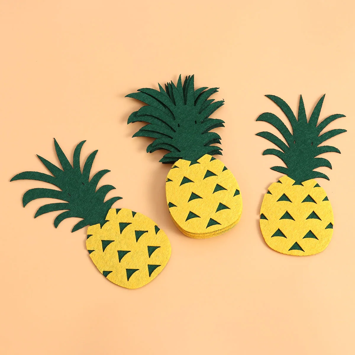 

Pineapple Bunting Banner Hawaii Style Nonwovens Hanging Garland For Tropical Party Outdoor Indoor Decoration Hawaii