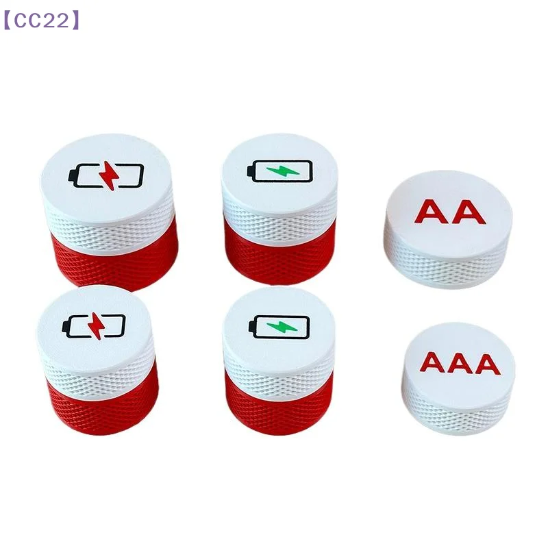 【CC22】Contenedor de baterías de 8 ranuras para caja de almacenamiento de baterías AAA/AA, soporte portátil sellado e impermeable para baterías {C}