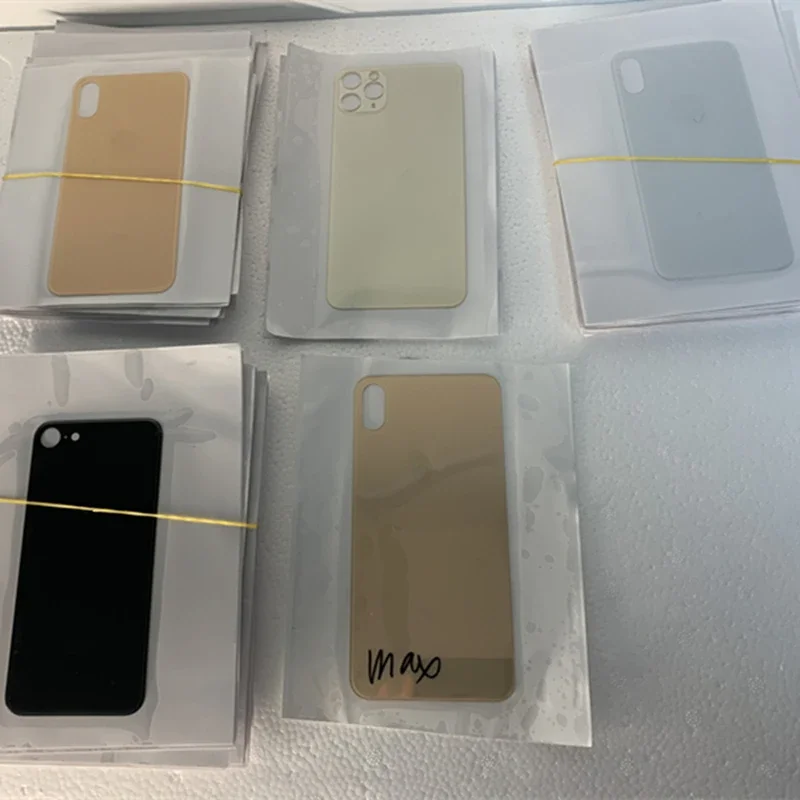 1PCS Back Glass For iPhone 8 8P Plus Battery Cover Rear Door Housing Big Camera Hole Black White Gold Red Hot Sale