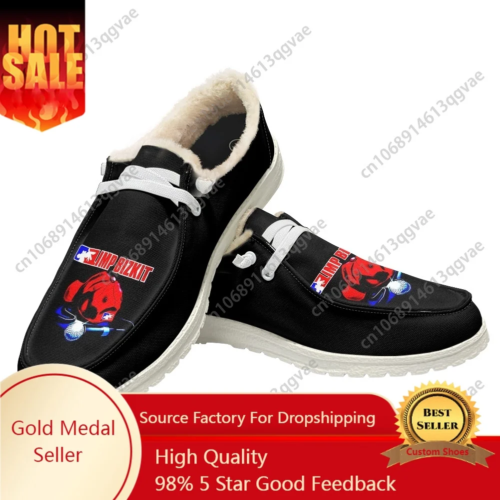 

Limp Bizkit Metal Rock Band Casual Shoes Plush Flat Shoe Men Woman Breathable Outdoor Lightweight Footwear Custom Made Shoe