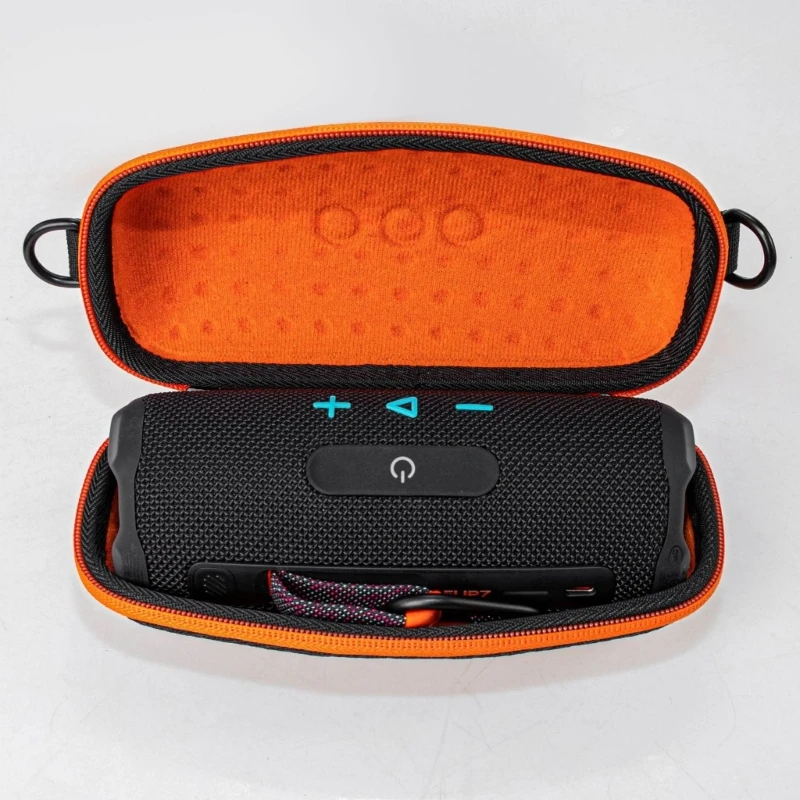 Portable EVA Cover For JBL 7 Bluetooth-compatible Speakers with Double Zippers Access Outdoor Adventure Carrying Bag