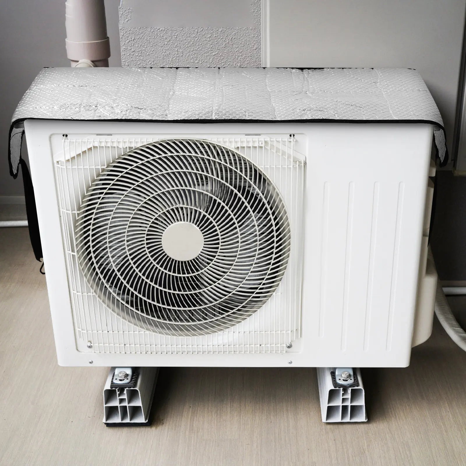 3Pcs Mini Split Ac Covers Air Conditioner Covers For Outside Unit For For Home Aluminum Outdoor Universal