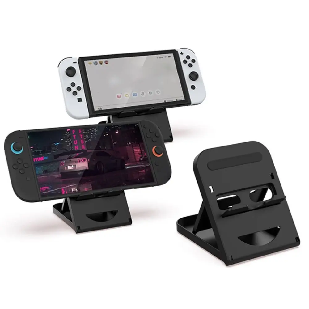 

Складная подставка для игровой консоли, универсальный кронштейн для игры и зарядки планшета, устойчивый, регулируемый для Nintendo Switch 2/Oled 2025