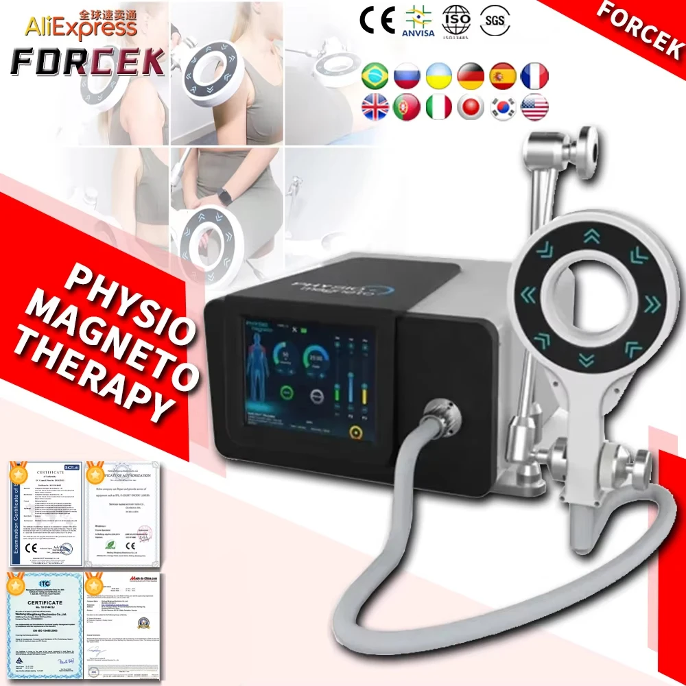 

Portable Emtt Physio Magneto Magneto Therpay Back Pain Massage Machine Physical Magnetic PEST Sports Injury Body Pain Relief