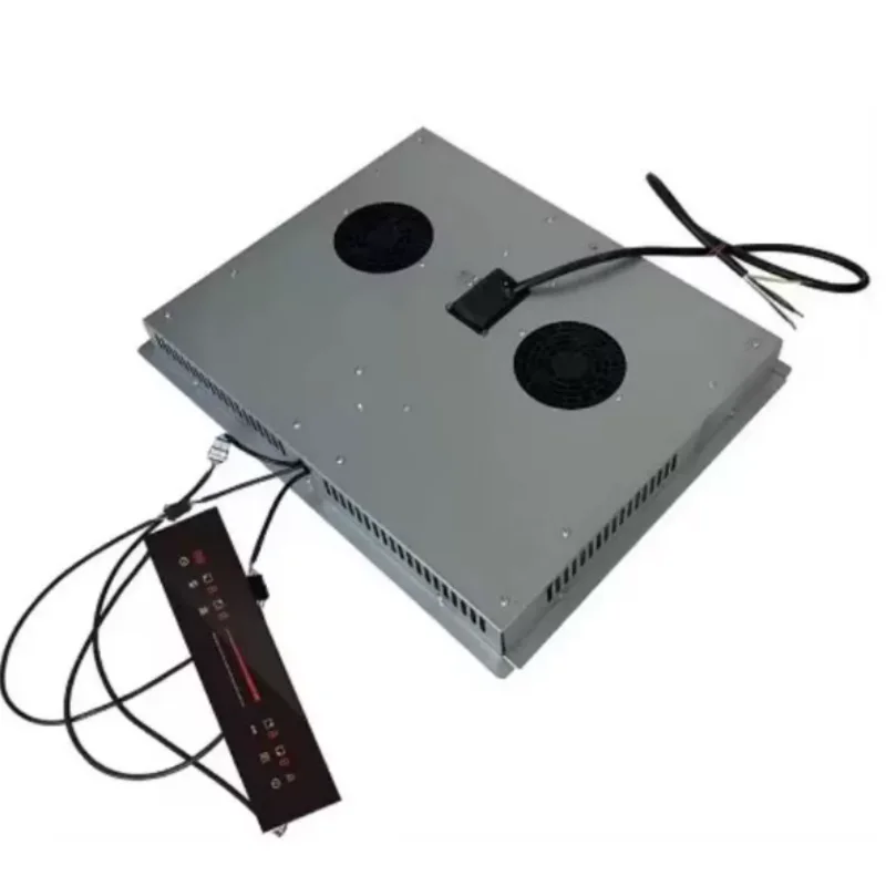 8000W Hidden Induction Cooker with Separate Touch 4‑Zone Invisible Induction Hob Built‑in Under Marble Quartz Stone Cooktop