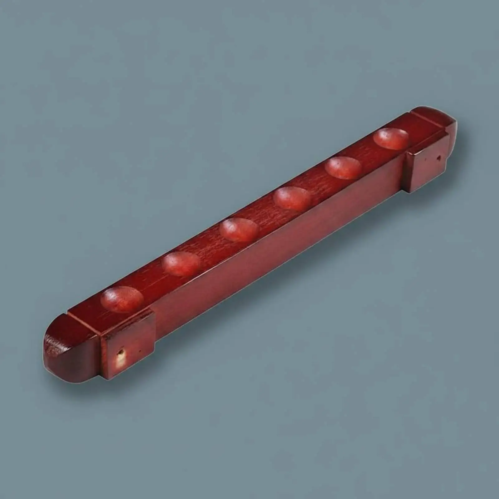 Wall Mounted Cue Rack for Billiard Accessories Solid Wood Stick Holder Organizer for Home or Club Setup