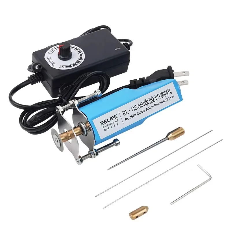 

Recycled RL-056B Glue Cutter 2-in-1 Electric Glue Remover OCA Remover Mobile Phone Repair Screen Remover