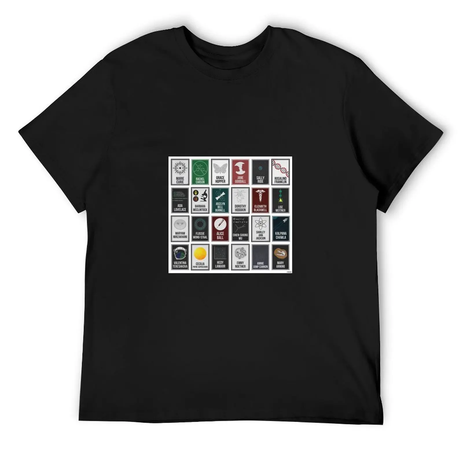 24 Women Who Changed Science. And The World. T-Shirt man t shirt summer top t shirt for men