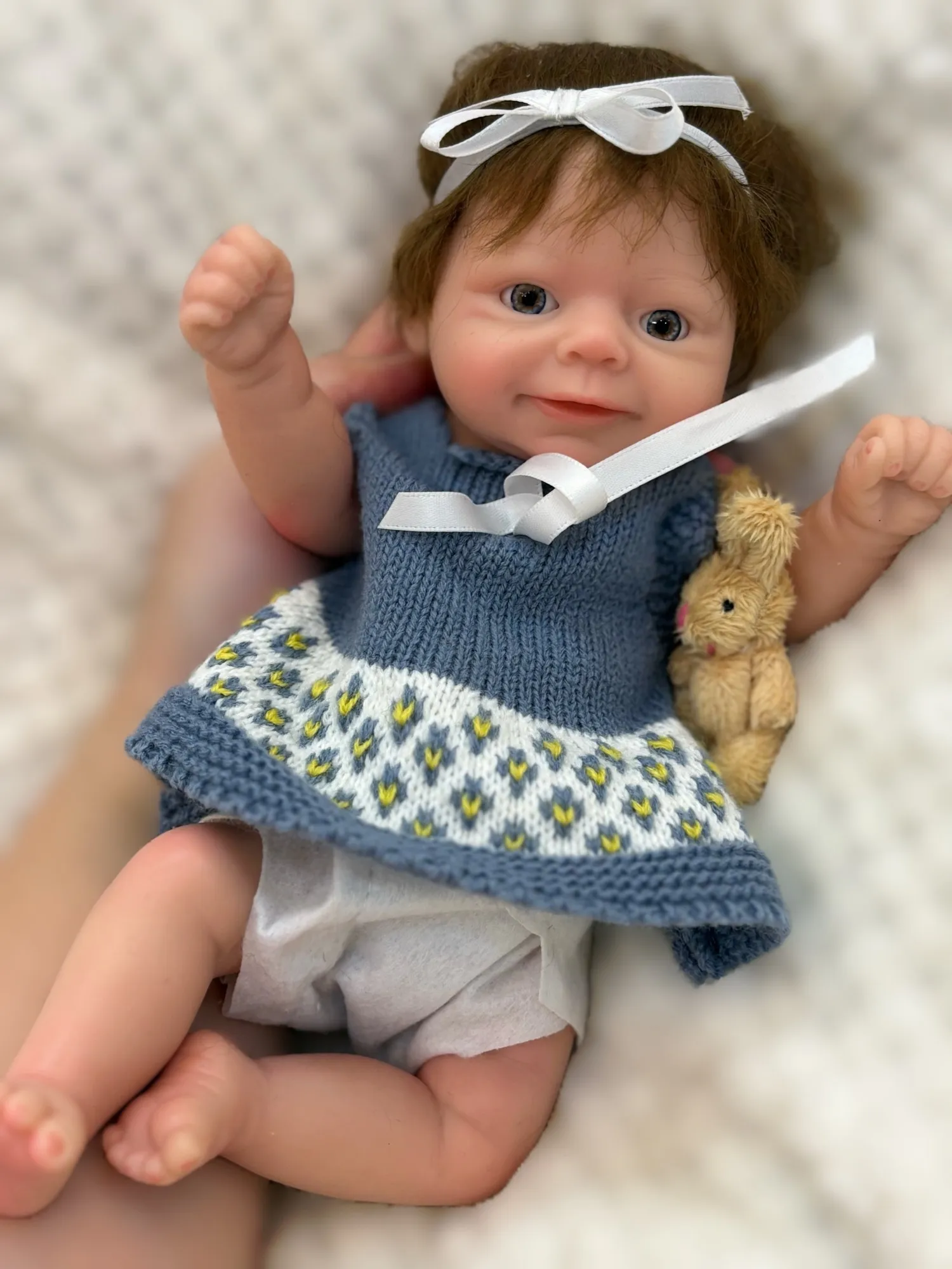 1 PC 10 inch Knuffelig Siliconen Meisje Met Geworteld Haar Reborn Pop Waterdicht Pasgeboren Baby Meisje Levensechte Geschilderd Realistische Pop speelgoed