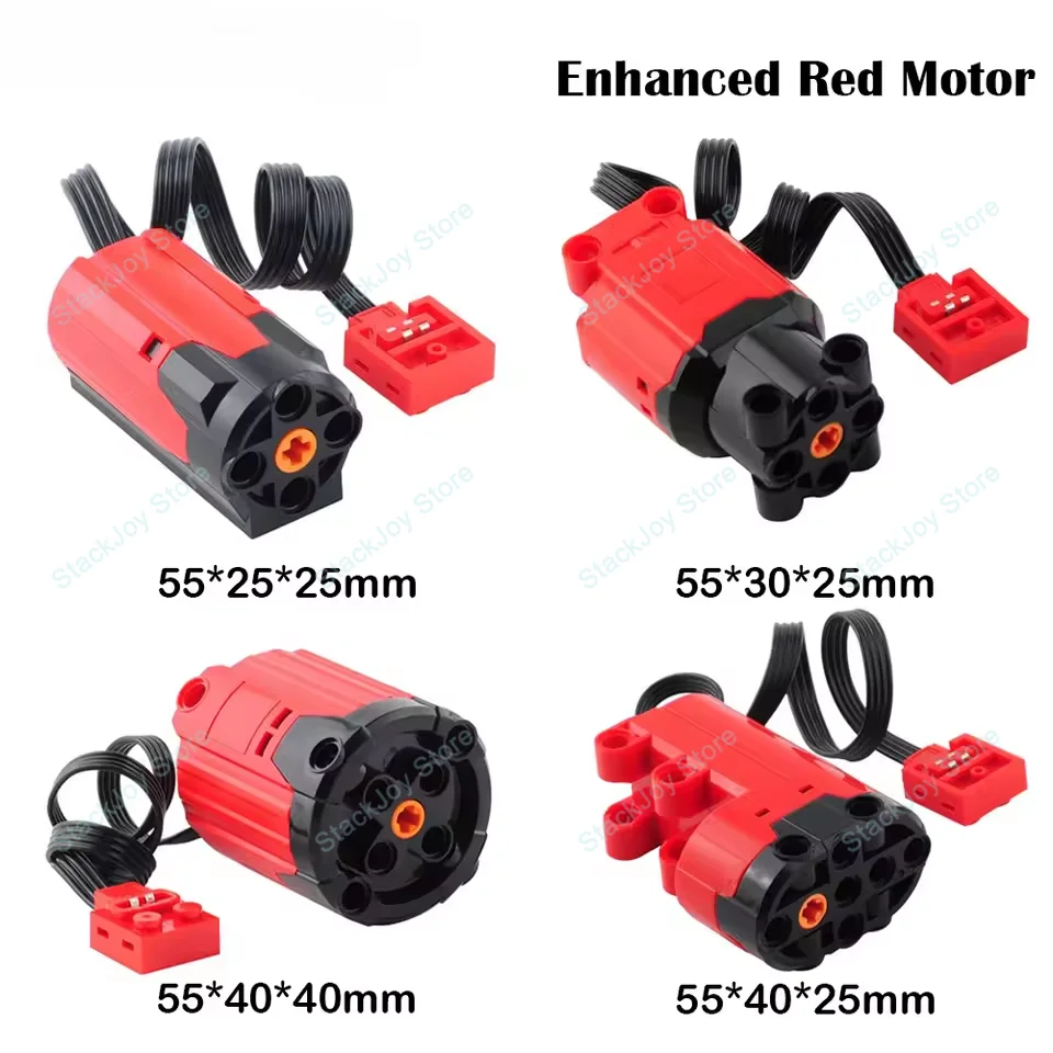 Motorized Building Block Kit IR Remote Control Speed Functions Technical Parts Set Compatible Rechargeable Battery Servo Light