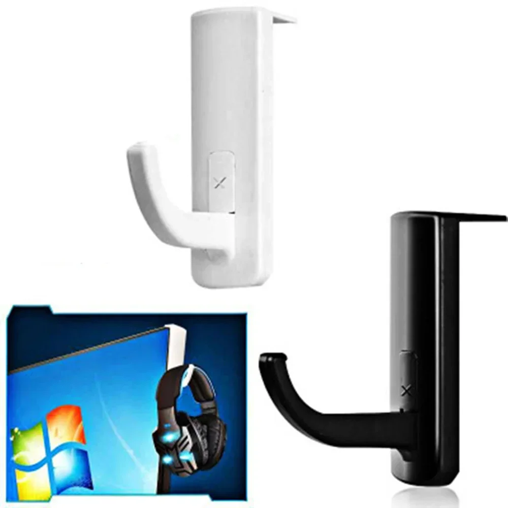 หูฟังหูฟังชุดหูฟังแขวน Hook สำหรับโต๊ะ PC จอแสดงผลอุปกรณ์เสริมหูฟัง