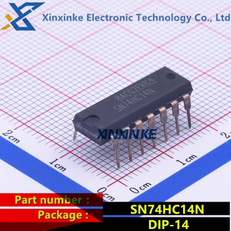 5PCS SN74HC14N DIP-14 74HC14N  Inverters Hex Schmitt-Trigger CMOS Logic ICs Brand New Original