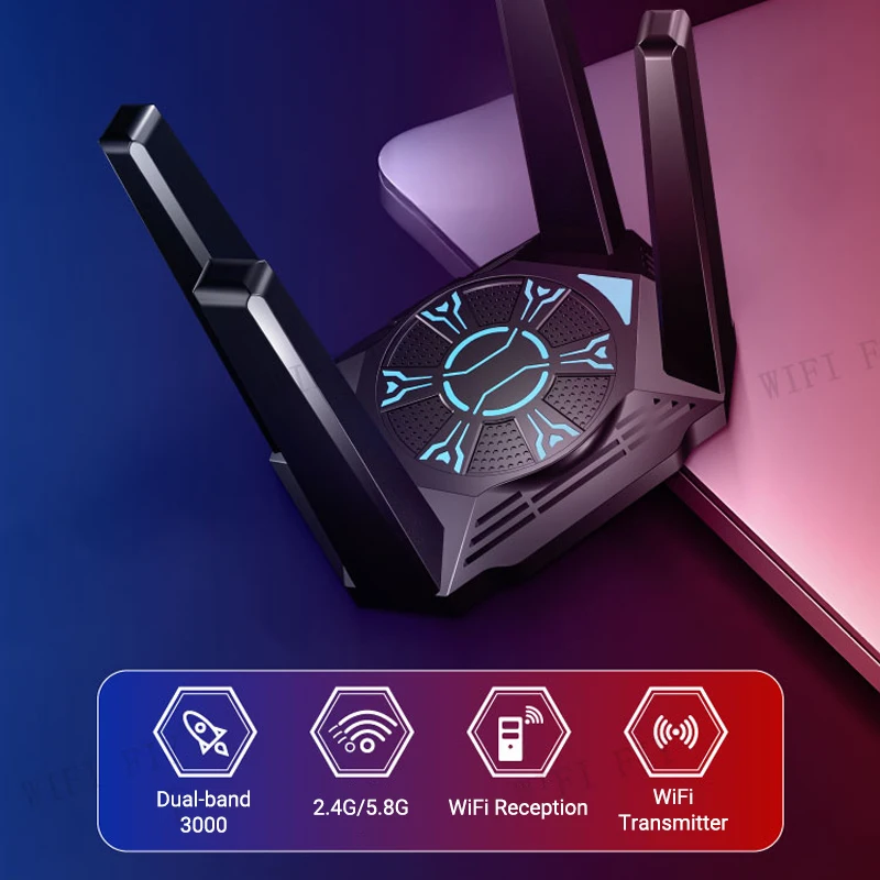 WALRAM WiFi 6E AX3000 USB WiFi محول USB3.0 بلوتوث 5.2 ثنائي النطاق 2.4G & 5G WiFi بطاقة الشبكة استقبال دونغل ل Win10/11 #2