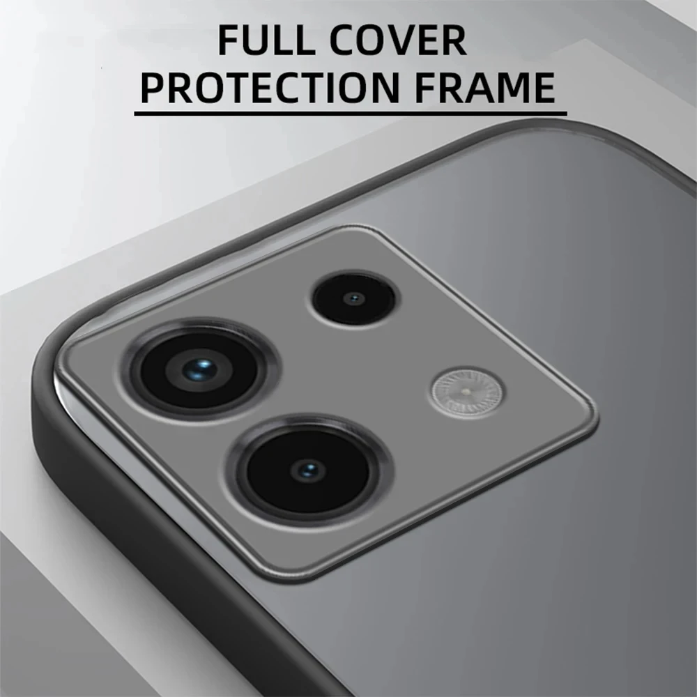 Weiche Rüstung Matte Fall Für Xiaomi Redmi Hinweis 13 14 Pro Plus Redmi Hinweis 11 12 12S 11S 10 10S Pro Silikon Weiche Bumper Abdeckung – Detail 4