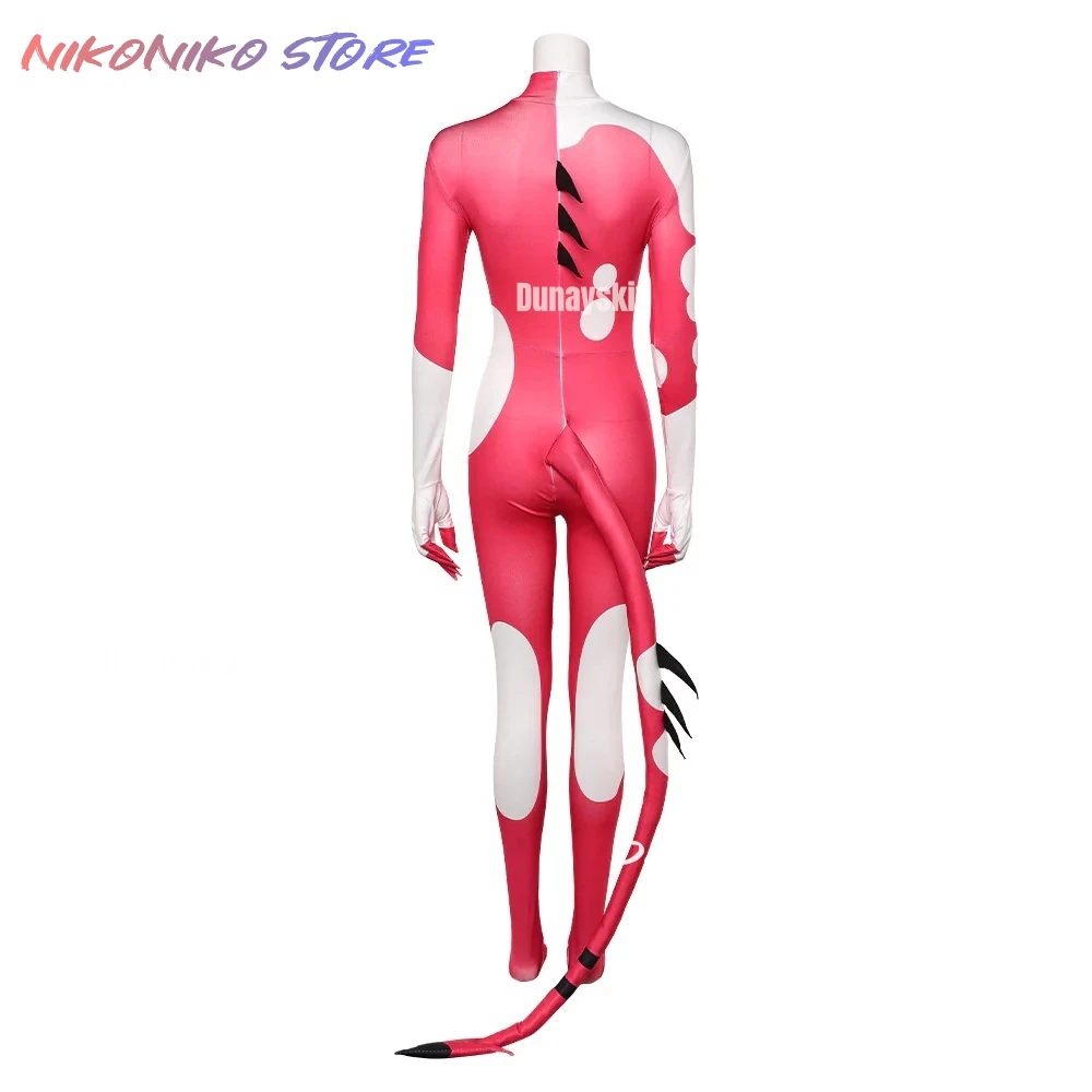 زي تنكري لزعيم الشر للتلفزيون سترايكر بليتز مع ذيل ملابس فانتازيا للبالغين بدلة حفلات الهالوين #6