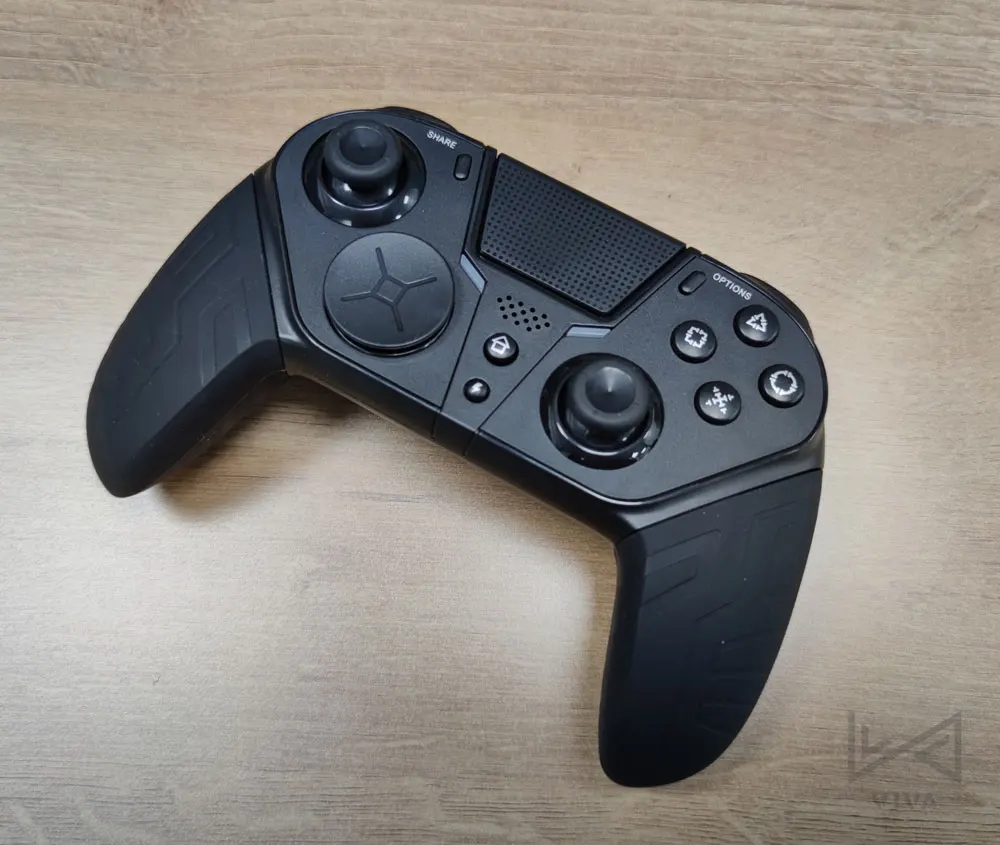وحدة تحكم لاسلكية متوافقة مع BT لوحدة تحكم PS4 Elite للوحة ألعاب PS4 Slim/Pro مع زر خلفي قابل للبرمجة يدعم الكمبيوتر