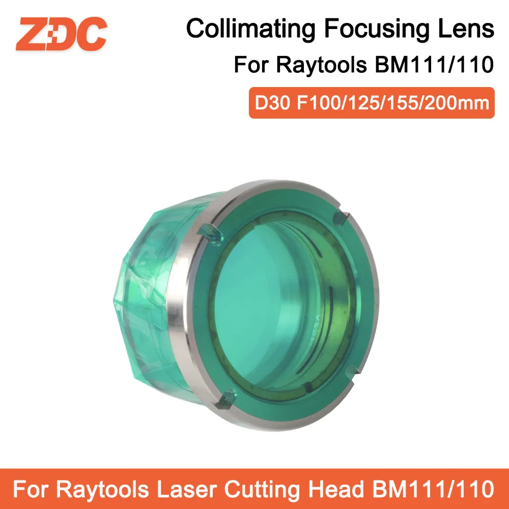 Imagem -03 - Raytools Bm111 04kw Colimação Lente de Focagem D30 F100 F125 F150 F155 F200 mm com Suporte de Lente para Cabeça Laser Bm111 Bm110