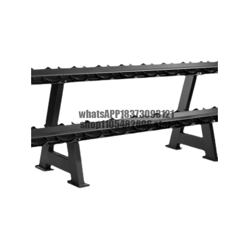 Dumbbell storage rack, double-layer gym vertical 6 pay 10 pay dumbbell rack
