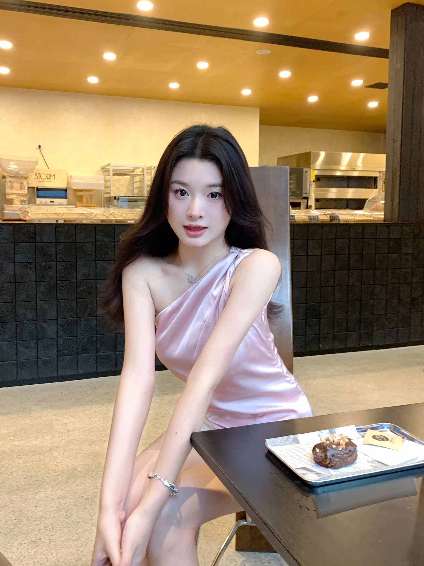 

Design Sensation Women's Slim Fit Satin Vest Double Knot Irregular oulder Summer Waist Cinching Top Outerwear Casual Sle