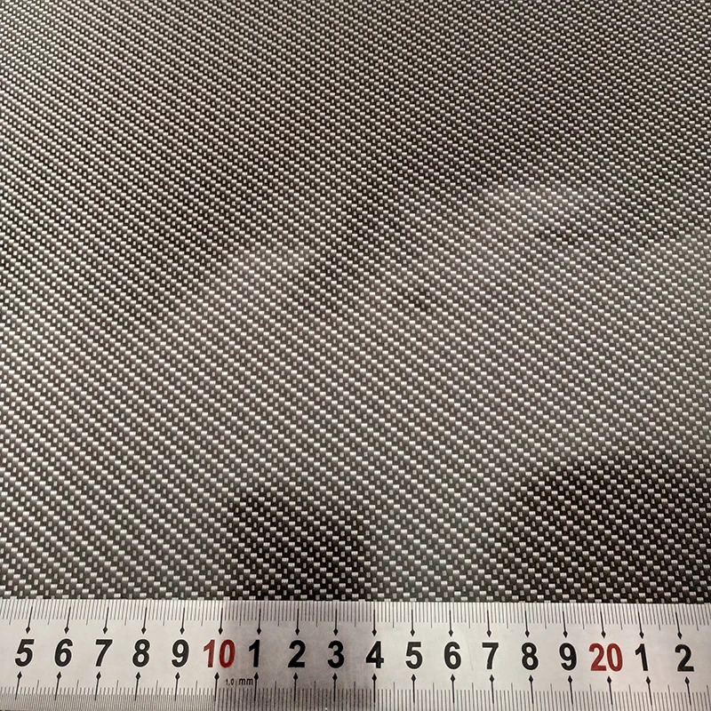 TSAUTOP 0,5*2m/10m rozmiar srebrny czarny włókno węglowe TSTF332 zanurzanie wodą folia do druku transferowego