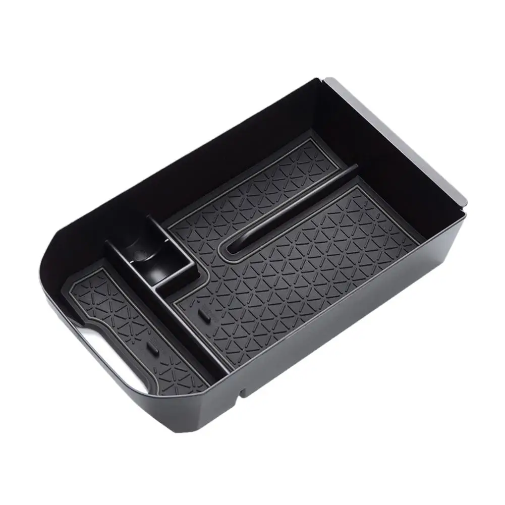 For Tesla Model Y/3 Center Console Organizer Tray Armrest Storage Box Hidden Cubby Drawer Fit 2021-2024 Model Y 2021-2023 Model3 