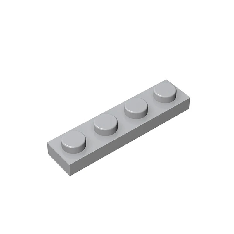 Blocos de Construção Básicos Gobricks, Tijolo 1x4 Compatível com Crianças DIY, Criativo, 1Pc, GDS-504