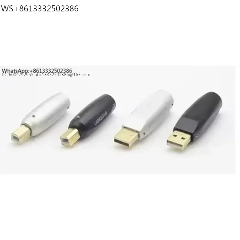Fever grade gold-plated USB data cable DIY 2.0 flat square port plug AB type connector
