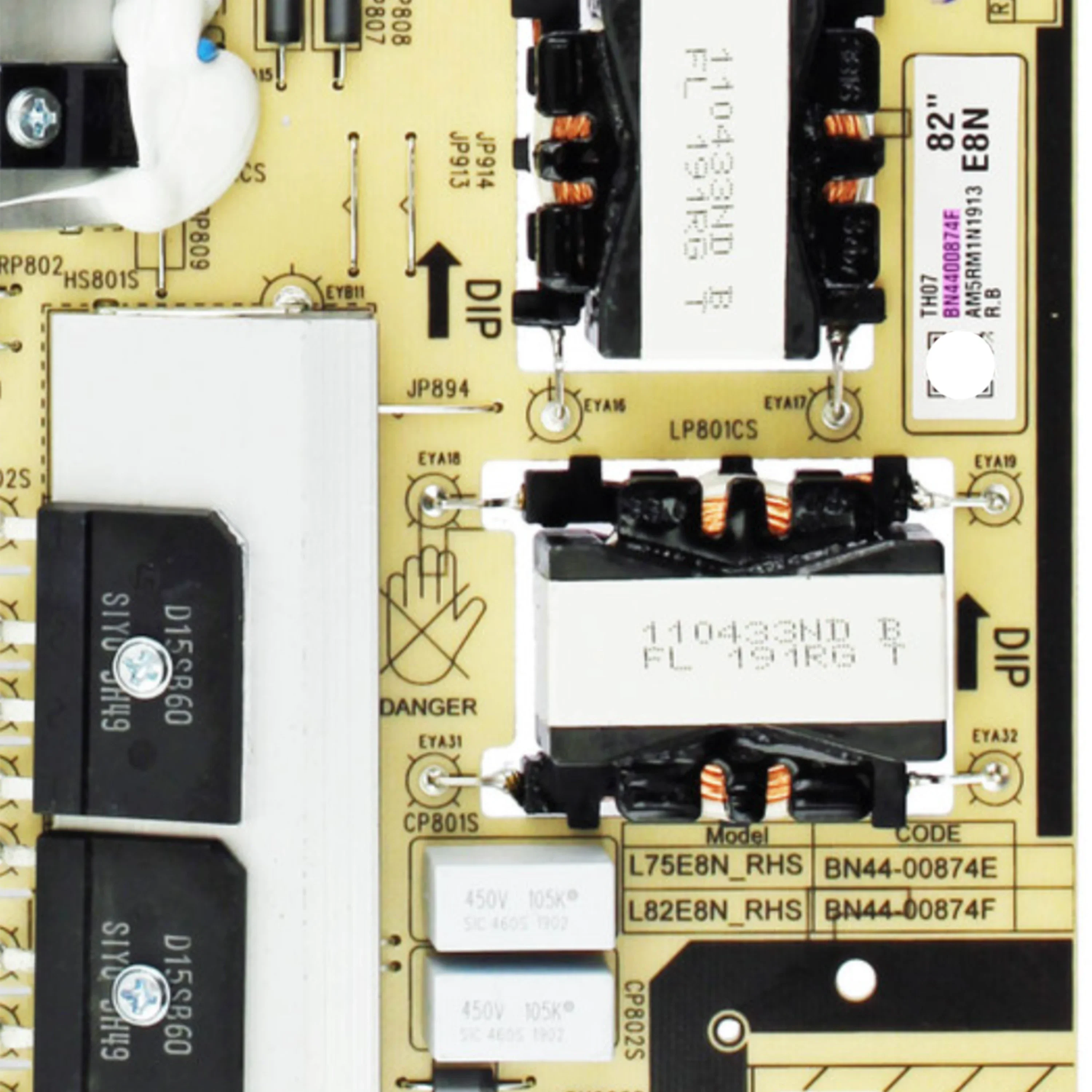 Brand New Power Board BN44-00874F L82E8N_RHS for QE82Q60RAT UE82RU8000U QN82Q6DRAF QN82Q60RAF UN82RU8000F UN82RU9000F 82 Inch TV