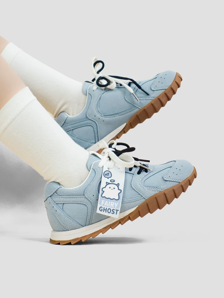 Retro Niche Flat Shoes For Girls New Ultra Soft Student Sports And Leisure Shoes Fashionable Youth Lace Up Single Shoes