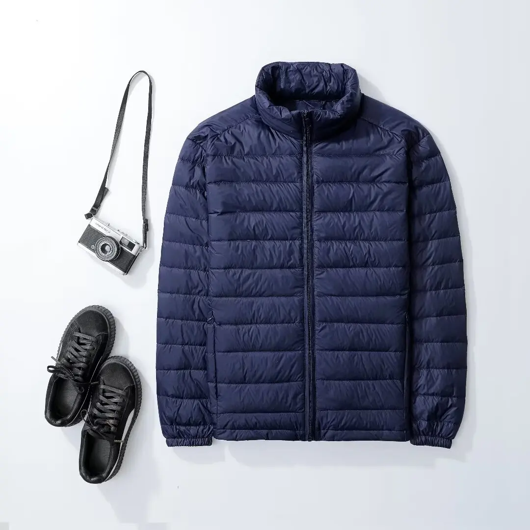 حجم كبير 5xl 8xl 11xl الرجال سترة منفوخة 2025 جديد الرجال خفيفة الوزن مقاومة للماء Packables الدافئة موضة قصيرة أسفل سترات #6